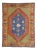Mid 20th Century Vintage Turkish Oushak Rug, 03'05 X 04'08 For Sale