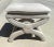 Restoration Hardware Restoration Hardware Toscane Nailhead Bench/Stool For Sale - Image 4 of 9
