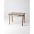 A character-rich kitchen table featuring turned legs and a softly worn gray painted top. The single drawer adds function...