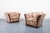 Brown Italian Lounge Chairs, 1980s, Set of 2 For Sale - Image 8 of 9