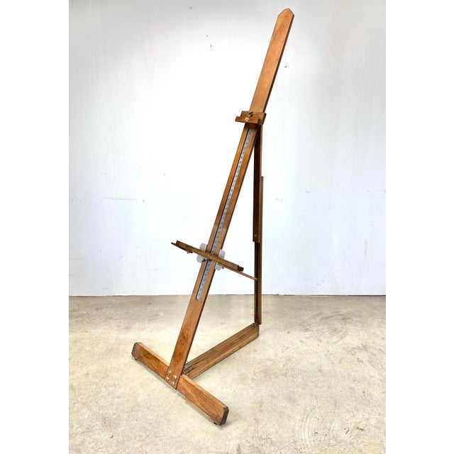 Vintage Anco Bilt Folding Wooden Artist’s Easel For Sale - Image 12 of 12