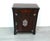 Small Antique Cabinet in Dark Mahogany, 1890s For Sale - Image 3 of 7