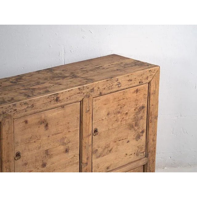 Antique sideboard with three doors (c.1900) Dimensions: Length: 178 cm Depth: 40 cm Height: 90 cm Style: Qing Dynasty...