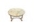Round Brass and Onyx Marble Koi Fish Coffee Table, 1970s For Sale - Image 4 of 9