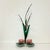 1950s 1950s Vintage Italian Boho Chic Hollywood Regency Tole Water Lilies Wall Candle Scone For Sale - Image 5 of 18