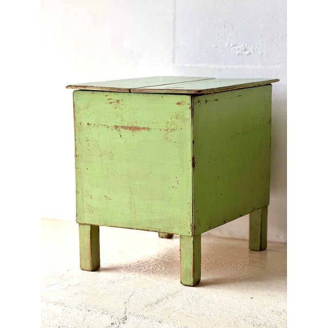 Industrial Green Storage Table, 1960s For Sale - Image 17 of 17