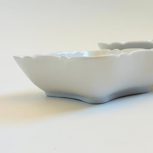 White Vintage Bavarian Porcelain Nesting Bowls - Set of 3 - Schumann Arzberg Bavaria, Germany For Sale - Image 8 of 12