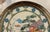 Green Vintage Elsa Williams "Chinese Plate" Chinoiserie Crewel Embroidery in Giltwood Frame For Sale - Image 8 of 16