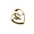 Contemporary 1983 Tiffany & Co. Paloma Picasso 18k Yellow Gold Heart Pin/Brooch #21821 For Sale - Image 3 of 7