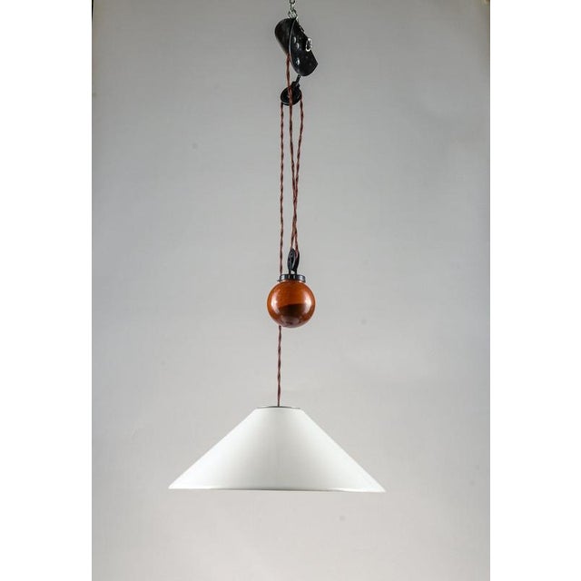 Vintage Pendant Lamp by Enzo Mari & Giancarlo Fassina for Artemide, 1970 For Sale - Image 4 of 14