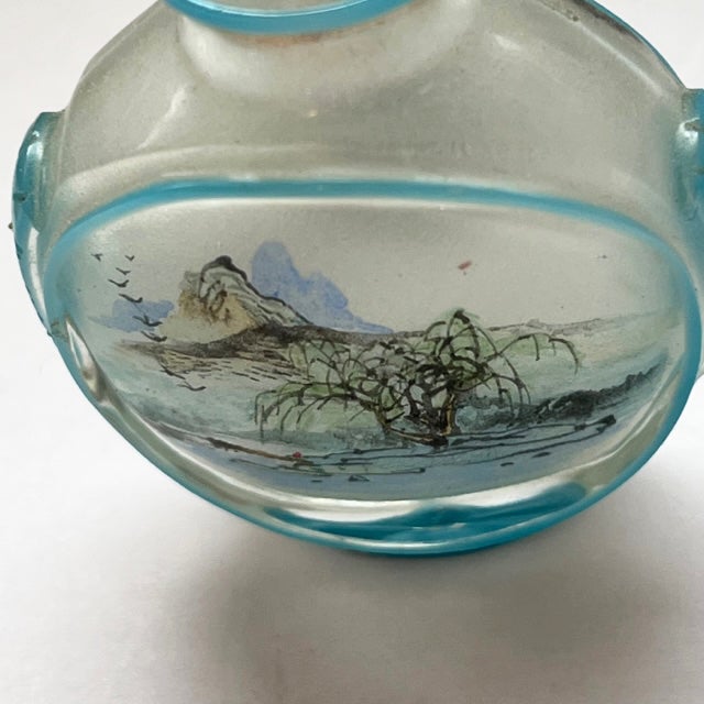 Late 19th Century Antique Hand-Painted Japanese Parfum Flacon For Sale - Image 5 of 8