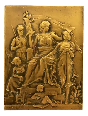 Pax Labor Medal in Bronze by G. Prudhomme, 1903
