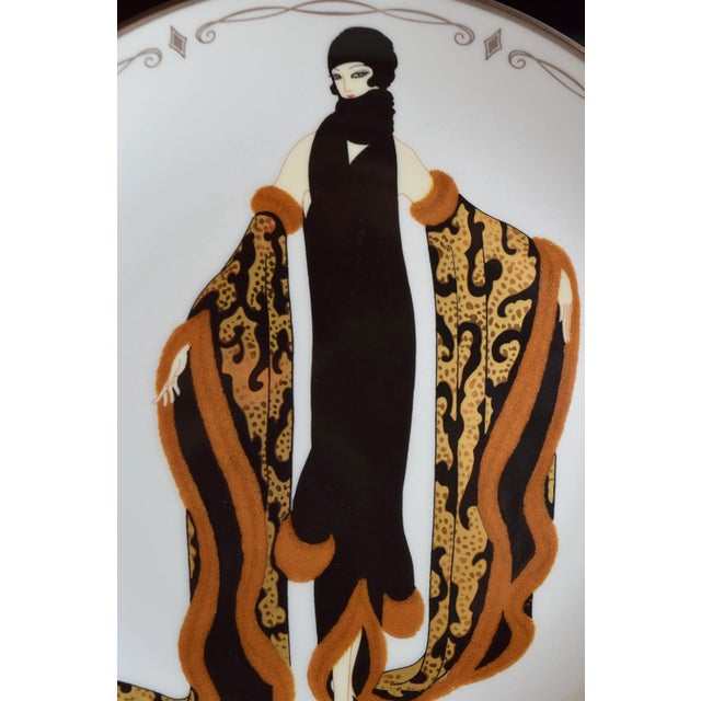 1990s Erté "Mystic" Limited Edition Plate For Sale - Image 5 of 8