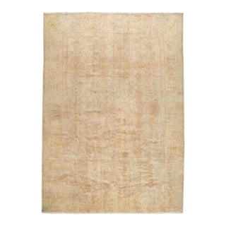Galerie Shabab Collection Early 20th Century Turkish Oushak Room Size Carpet For Sale