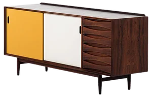 Danish Rosewood Model 29 Sideboard by Arne Vodder, 1950s
