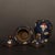 Metal Pair of Vintage Chinese Cloisonné Dragon & Phoenix Ginger Jars With Copper Finials For Sale - Image 7 of 9