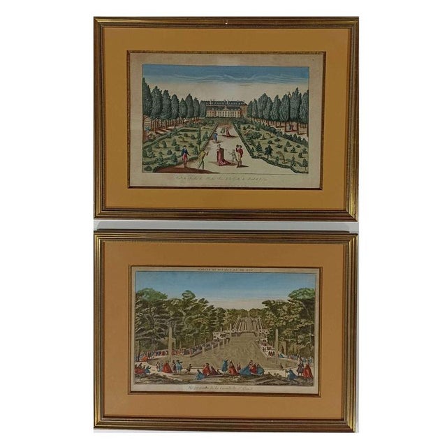 French Landscapes, 19th Century, Engravings, Set of 2 For Sale - Image 6 of 6