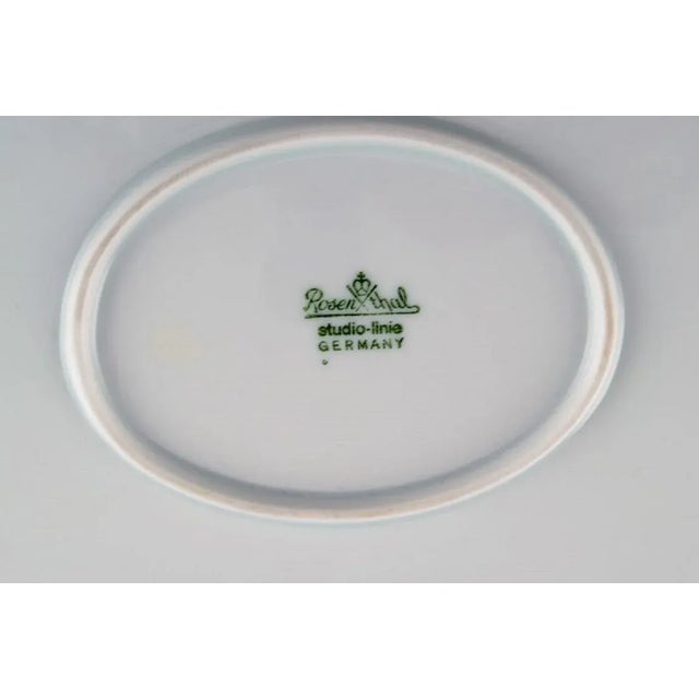 Rosenthal Finnish Porcelain Serving Dish by Timo Sarpaneva for Rosenthal For Sale - Image 4 of 5