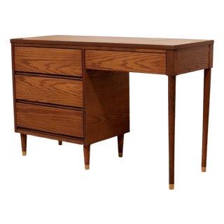 Mid 20th Century Oak Writing Desk For Sale