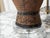 Brown Mid 20th Century Asian Midcentury Bronze Urn-Shaped Table Lamps with Rooster and Meander - Pair For Sale - Image 8 of 9