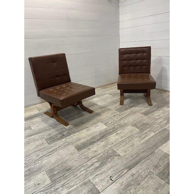 Vintage Chairs from Volak, 1970s, Set of 2 For Sale - Image 12 of 12