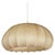 Mid-Century Modern Beige Flat Dome Cocoon Pendant Light by Achille Castiglioni for Hille, Italy, 1960s For Sale - Image 10 of 10