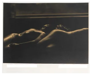 Ian Sanderson, Franci & Michelle, Platinum Palladium Print, 1988