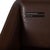Pavo Leather Chrome Armchair in Brown with Manual Reclining Function by FSM For Sale - Image 11 of 18