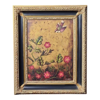 Framed R. Martin Original Oil on Canvas Painting For Sale