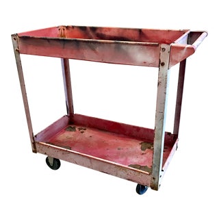 Vintage Industrial Utility Cart For Sale