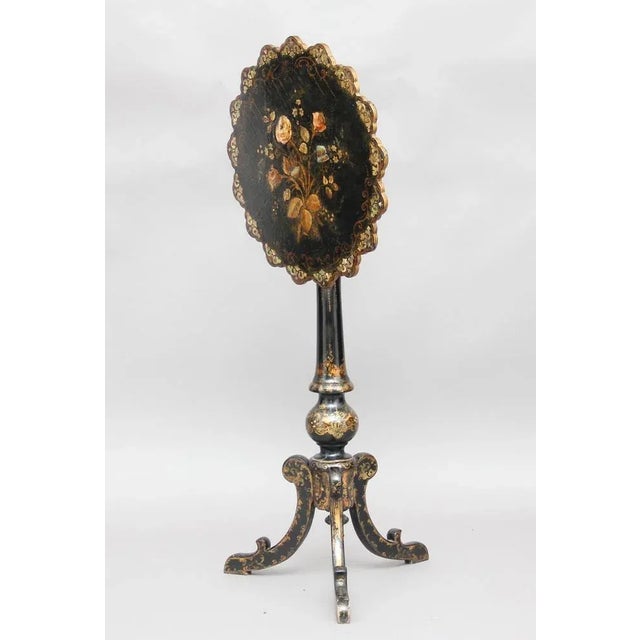 Antique Chinoiserie Table, 1860 For Sale - Image 10 of 11