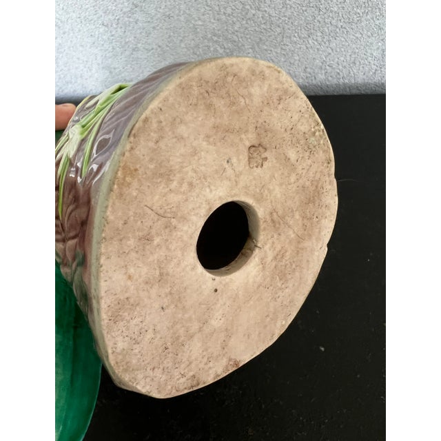 1920’s Green Japanese Porcelain Parrot For Sale - Image 12 of 12