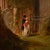 19th Century Original Oil Painting of Dryburgh Abbey and Tomb of Walter Scott, England For Sale - Image 6 of 12