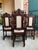 Set 4 Antique French Dining Chairs Renaissance Carved Oak Bird Black Forest For Sale - Image 12 of 12