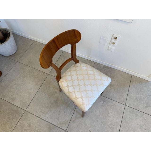 Biedermeier Chair in Walnut For Sale - Image 10 of 13
