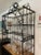 1970s 1970sv Large Kitchen Wrought Iron Wine Storage Rack 92" For Sale - Image 5 of 9