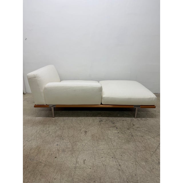2010s Let It Be Modular Fabric and Leather Daybeds for Poltrona Frau - A Pair For Sale - Image 5 of 18