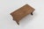 Small Rustic Wooden Stool with Curved Base, France, 1900s For Sale - Image 4 of 11