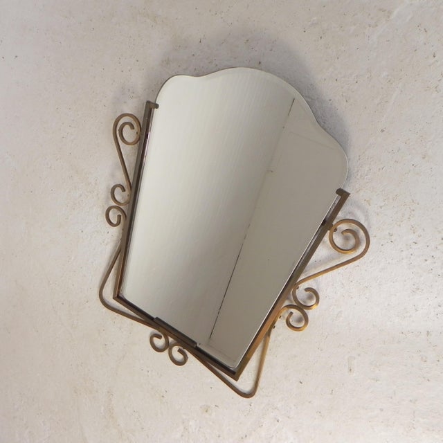 Mirror, mirror on the wall\.\.\.\. Height: 63 cm. Width: 56 cm. Depth: 3 cm. Mirror glass dimensions: 39 x 56 cm. Origin:...