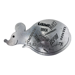 1970s Whimsical Smiling Mouse Cheeseboard With Cheese Varieties