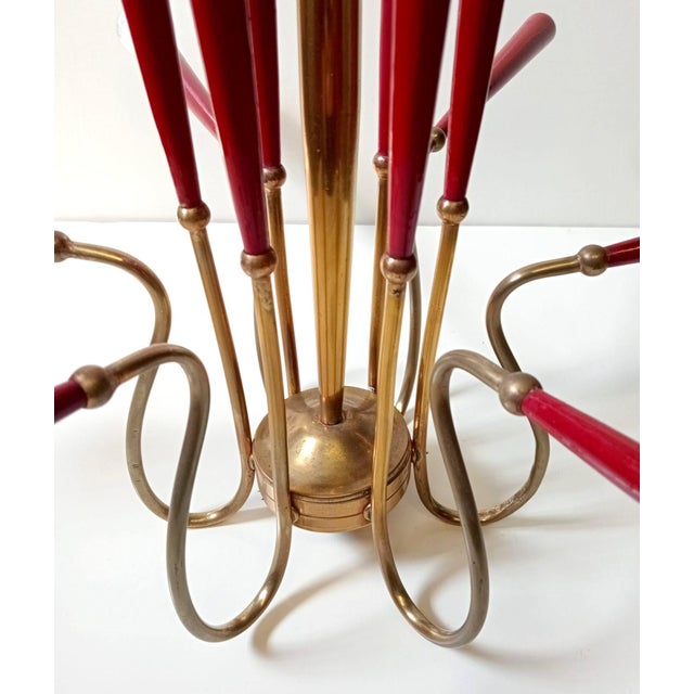 1950s Italian Chandelier in the Manner of Arredoluce, 1950s For Sale - Image 5 of 9