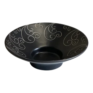 1940s Gabriel Keramik Large Decorative Bowl, Sweden
