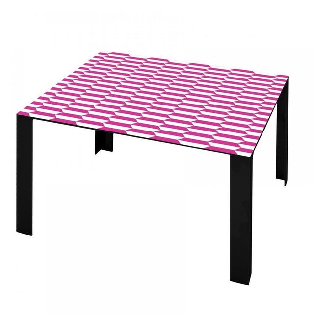 Not Yet Made - Made To Order Festa Mobile Coco Table in Powder-Coated Aluminum by Altreforme For Sale - Image 5 of 7