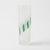 Mid-Century Modern 1950s Hazel Atlas Candy Stripe Frosted Diagonal Stripe Tumblers Set - Set of 6 For Sale - Image 3 of 5
