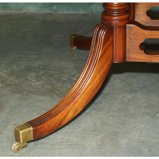 Burr Walnut Jupe Extending Dining Table with Leaf Box from Bevan Funnell For Sale - Image 10 of 18