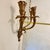 Early 20th Century Rococo Revival Four-Arm Gilt Metal Candle Wall Sconce For Sale - Image 11 of 11
