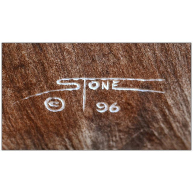 Wood 1990s On a Wing and a Prayer, Don Stone For Sale - Image 7 of 7