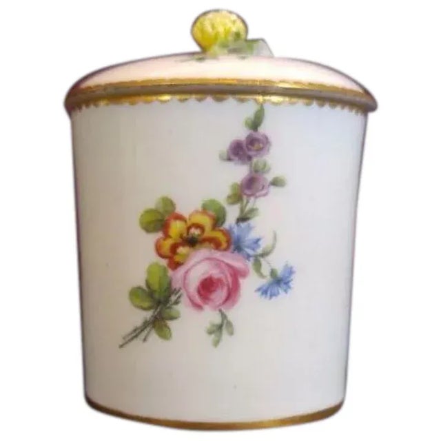 18th Century French Porcelain Jar with Cover For Sale - Image 11 of 11