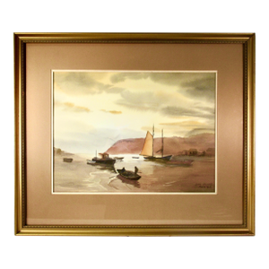 Jim Jones Texas Coast Line 1964 Painting