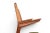 Origin: Denmark Designer: E Knudsen Manufacturer: Jensen & Lykkegaard Era: 1950s Materials: Teak, Cane Measurements: 22.5"...